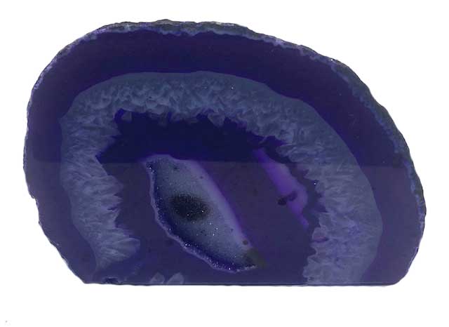 1.0-1.3# Geode Purple Agate cut
