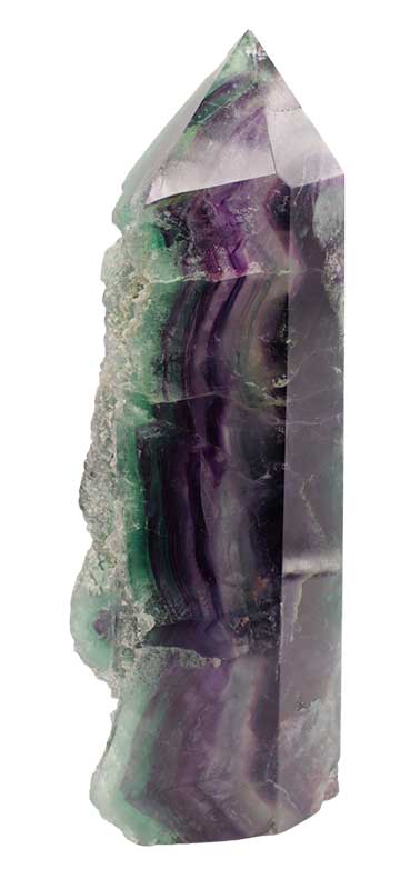 3.5# Fluorite, natural 1 side obelisk