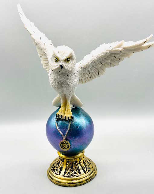 8 1/2" Flying Owl on Ball