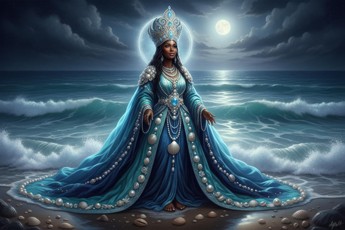 Honoring Yemaya, Mother of Oceans, Mother of all Waters