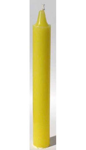 Yellow 6" taper