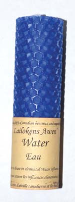 4 1/4" Water Lailokens Awen candle