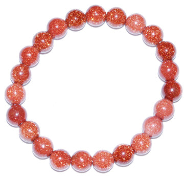 8mm Goldstone bracelet