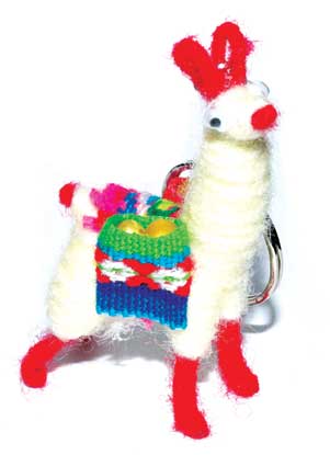 Purification Llama key ring