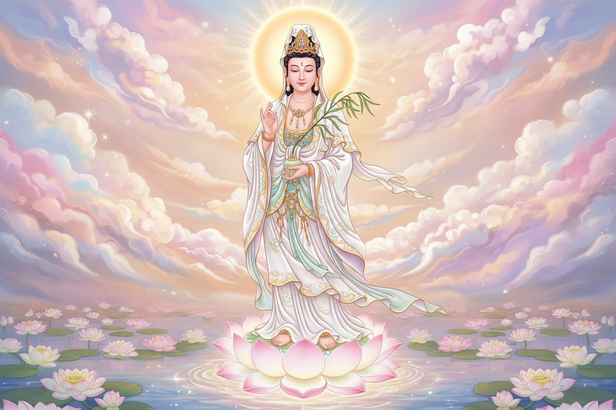 Asian Goddess Guan yin
