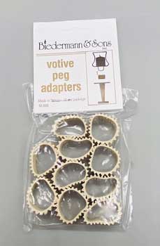 Votive Peg Adapter (set of 10)