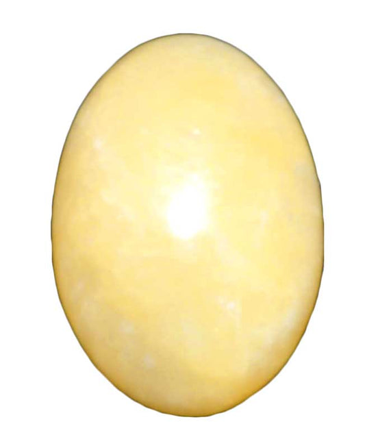 2" Calcite, Yellow egg