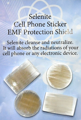 EMF Protection Selenite (set of 4)