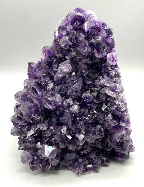 3.8-4.0# Geode Amethyst A cut