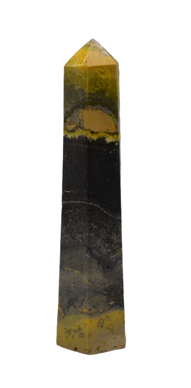 ~4" Jasper, Bumble Bee obelisk