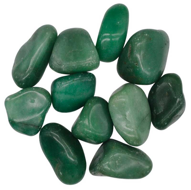 1 lb Adventurine, Green  pebbles