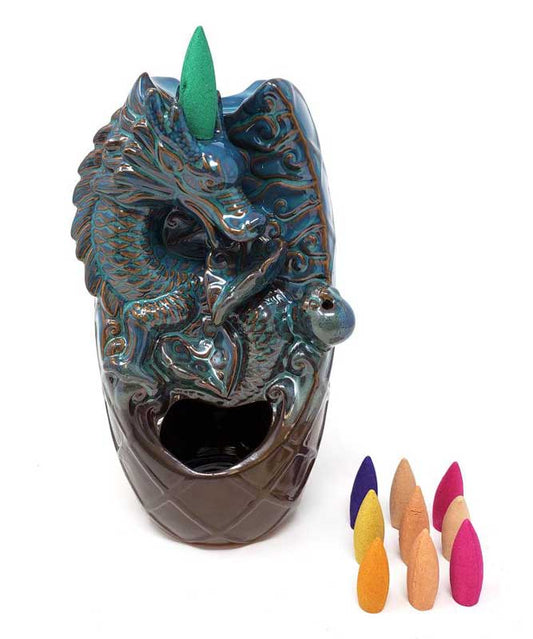 7 1/2" Dragon back flow burner