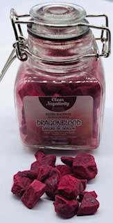 3.0oz Clear Negativity (dragonblood) resin jar