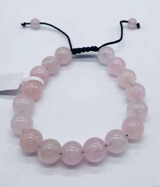 10mm Rose Quartz bracelet