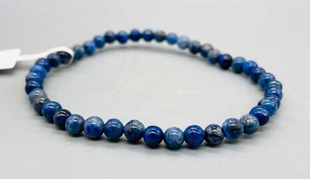 4mm Dumortierite bracelet