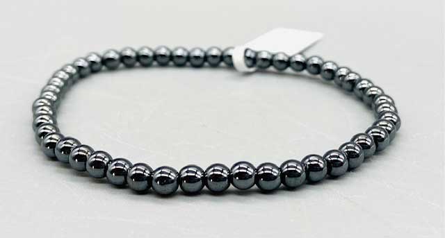 4mm Hematite bracelet