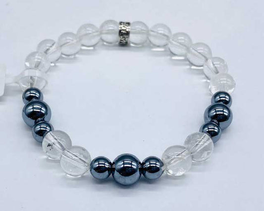 8mm Quartz, Terahertz bracelet