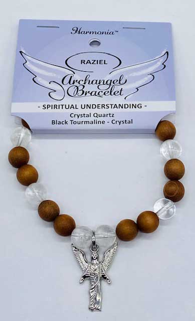 8mm Archangel Raziel Spiritual Understanding bracelet