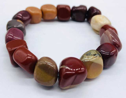 Mookaite gemstone bracelet