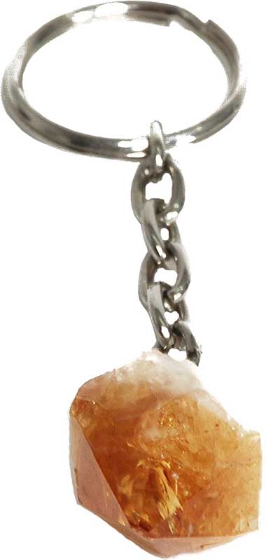 Citrine keychain