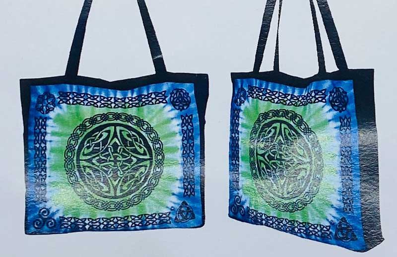15.7" x 17.7" Celtic Knot tote  bag
