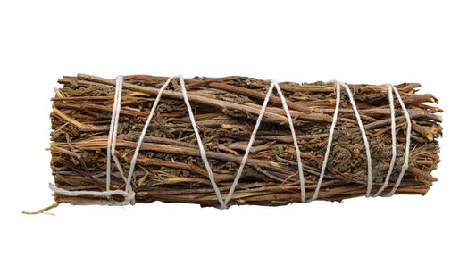 4" Mugwort smudge stick